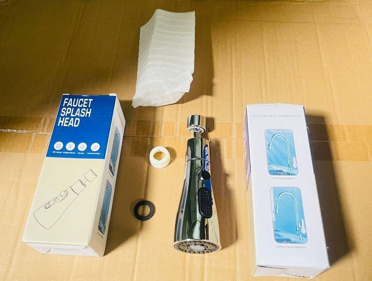 HydrowFlow 3-in-1 Kitchen Faucet sprayer