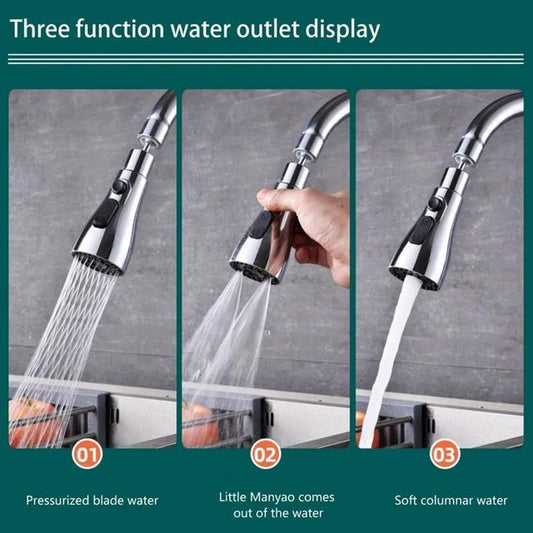 HydrowFlow 3-in-1 Kitchen Faucet sprayer